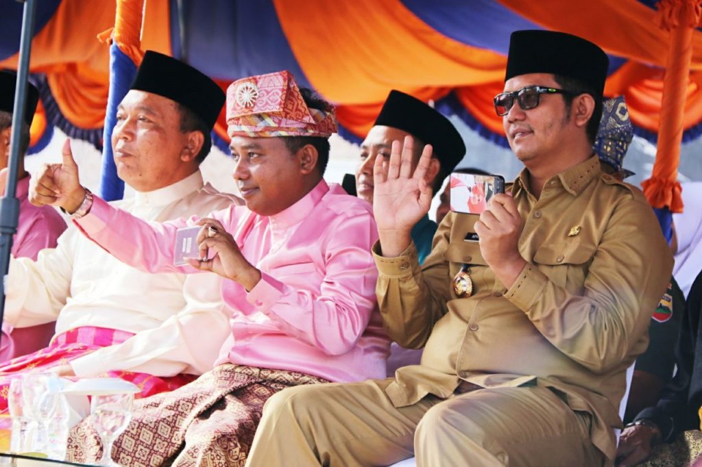 Bupati Bintan H Apri Sujadi, S.Sos saat membuka (MTQ) Tahun 2018