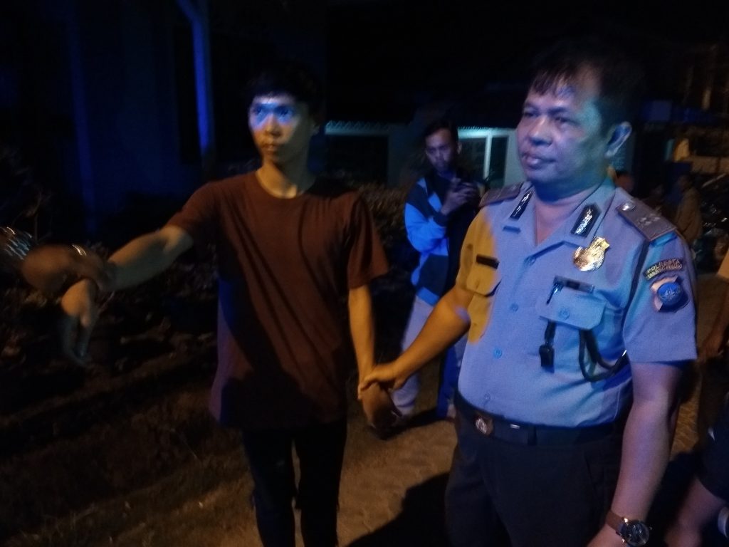 Diduga Mencuri di Rumah kos, Warga Jalan Pemuda Ditangkap Warga