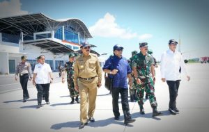 Panglima TNI Kunjungi Lokasi Pembangunan Pusat Pertahanan di Natuna