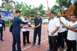Turnamen Sepak Takraw Kampung Bulang Dibuka Penjabat Wali Kota