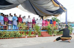 Pencak Silat Tambah Semarak Pawai Ta’ruf MTQ Bintan