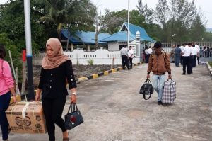 Pemkab Lepas 150 Penumpang Mudik Gratis ke Tambelan