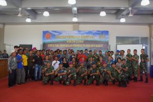 Pelatihan Pengelolahan Rumput Laut di Wilayah Lantamal IV Berakhir