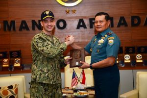 Pangkoarmada I Terima Kunjungan Kehormatan Commander Task Force 76 US Navy
