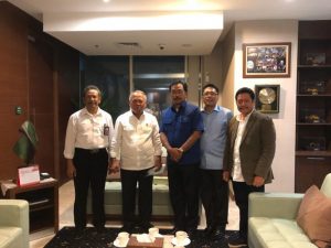 Percepat Pembangunan Strategis Daerah, Nurdin Jumpai Dua Menteri