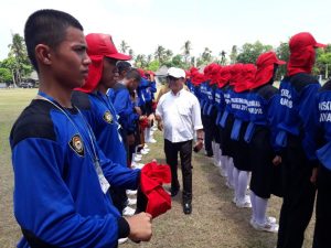 Wakil Bupati Bintan Tinjau Persiapan Anggota Paskibraka