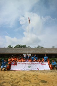 Mahasiswa KKN Desa Teluk Sebong Dorong Wawasan Anak Sekolah di Negeri Laskar Pelangi