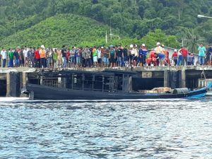 Saat Isi Bahan Bakar, Kapal Pompong 5 GT Meledak di Ranai Natuna