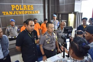 Polres Tanjungpinang Ringkus Pelaku Pencurian Uang