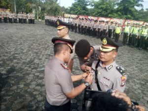 Delapan Perwira Polres Tanjungpinang Serah Terima Jabatan