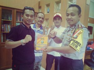 Panitia dan Peserta UKW Ucapkan Terimakasih Kepada Polres Tanjungpinang