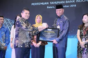 Terbaik Pengendalian Inflasi, Pemko Tanjungpinang Terima Penghargaan Award Se-Kepri