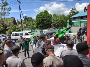 Dinilai Ada Unsur Politis di Acara Mellenial Road, HMI Tanjungpinang-Bintan Gelar Unjuk Rasa