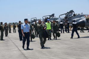 Pesawat Tempur Hawk TNI AU Laksanakan “Latihan Maverick” di Kepulauan Riau