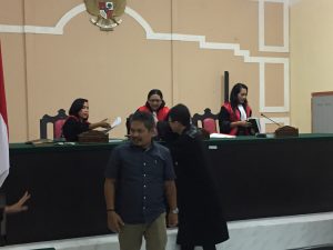 Terdakwa Ranat Dinyatakan Bebas Setelah Majelis Hakim Berbeda Pendapat