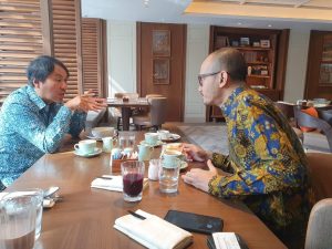 Ronnie Indra Dan Mr. Takonai Bahas Pertemuan Bupati Natuna Dan Kedubes Jepang
