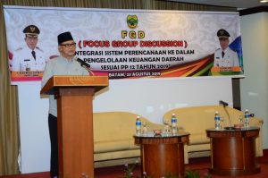 Pemkab Lingga Gelar FGD Bahas Rencana Integrasi Sistem Perencanaan