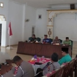 Amankan HUT Ke-16 Kabupaten Lingga, Polres Lingga Gelar Rapat Persiapan Pengamanan