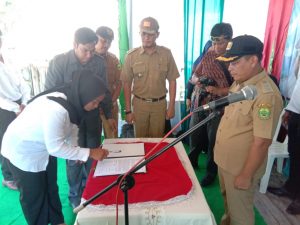 Wakil Bupati Lingga Kunjungi Pantai Dungun Desa Belungkur