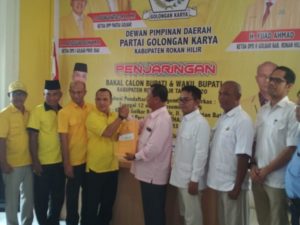 Iput Masih Tunggu Sinyal Golkar Untuk maju Pimpin Rohil