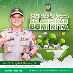 Polda Kepri dan Jajaran Akan Gelar Program Penghijauan 4800 Pohon