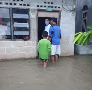 Hujan Deras, Rumah Warga di Dabo Lama Terendam Banjir