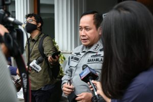 Kepala Bakamla RI Laporkan Situasi Keamanan Maritim Indonesia kepada Menko Polhukam