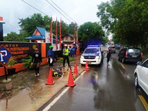 Seorang Pengendara Vixion Di Tanjungpinang Tewas Dilindas Pickup