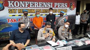 Polrestabes Medan Berhasil Tangkap Pelaku Pembunuhan Driver Ojol di Tembung
