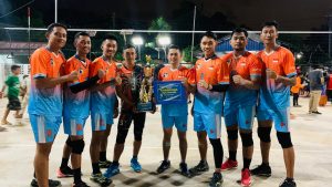 Turnamen Voli Gubernur Cup, Tim Putra BP Batam Berhasil Sabet Juara