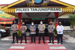 Kapolres Tanjungpinang Sambut Kunjungan Pjs Gubernur Kepri