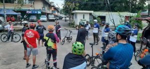 Dengan Bersepeda, Anggota Bidang BP Batam Tinjau Waduk Sei Harapan