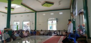 Warga Desa Landak Berbondong-Bondong Padati Masjid Al. Musyarafah