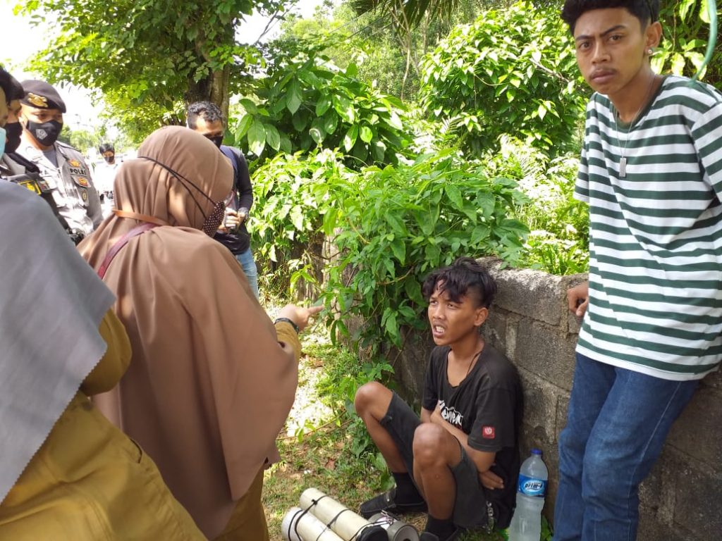 Dinsos Tanjungpinang Tertibkan Enam Anak Punk di Simpang Empat Kota Piring