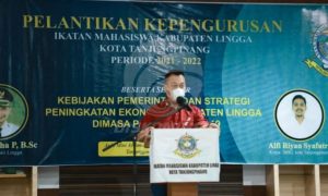 Hadiri Pelantikan IMKL Di Tanjungpinang, Bupati Lingga Ucapkan Terimakasih ke Mahasiswa