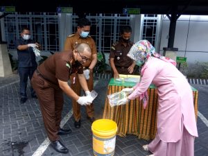 Kejari Tanjungpinang Musnahkan Barang Bukti 63 Perkara Narkoba