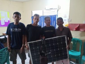 Pencuri Panel Surya Lampu Jalan Ditangkap Bersama Barang Bukti