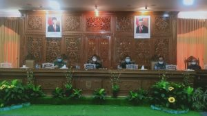 DPRD Kuansing Gelar Paripurna Pandangan Umum Fraksi Atas LKPJ Bupati Tahun 2020