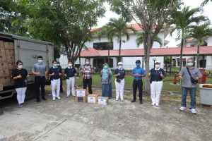 BP Batam Terima Bantuan untuk Pasien OTG Covid-19 dari Yayasan Buddha Tzu Chi Batam