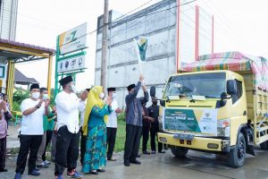 Bupati Inhil Lepas Paket Premium Baznas Sebanyak 2700