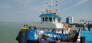 Lanal TBK Amankan Kapal Berbendera Malaysia di Perairan Karimun