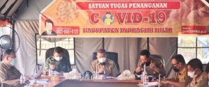 Tindak Lanjut Instruksi Mendagri, Wabup Diskusi Bersama Tim Satgas Inhil