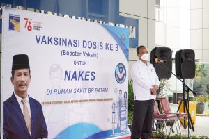 Nakes RSBP Terima Vaksinasi Dosis Ketiga