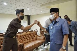 Bupati HM Wardan Sampaikan Pidato Pengantar Rancangan KUA dan PPAS APBD Inhil 2022