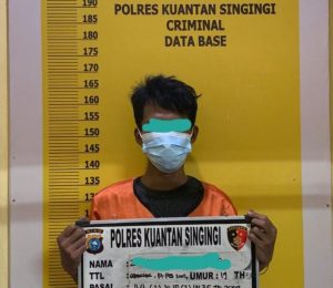 Polres Kuansing Tangkap Pengedar Sabu Jaringan Lapas