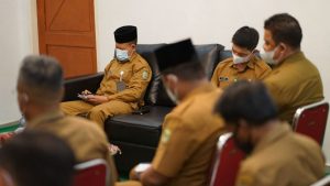 Bupati Lingga Gelar Rakor Pasca Rotasi Sejumlah Kabag