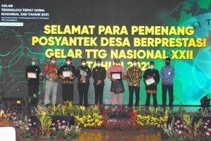 Posyantek Teluk Bakau Juara Tiga Lomba TTG Nasional