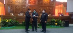 Wabup Kuansing Sampaikan Ranperda APBD Perubahan Tahun 2021