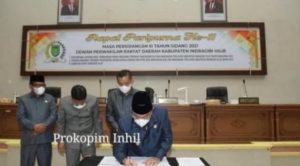 Rapat Paripurna Ke-11 Masa Persidangan III, Isinya Penandatanganan KUA Dan PPAS APBD TA 2022