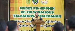 Bupati inhil Buka Mubes HIPPMIH